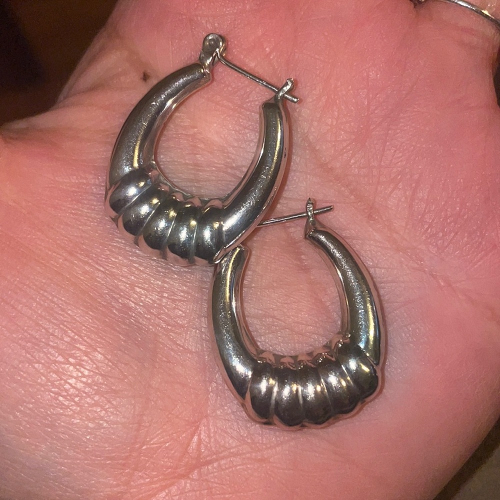 Sterling silver earrings